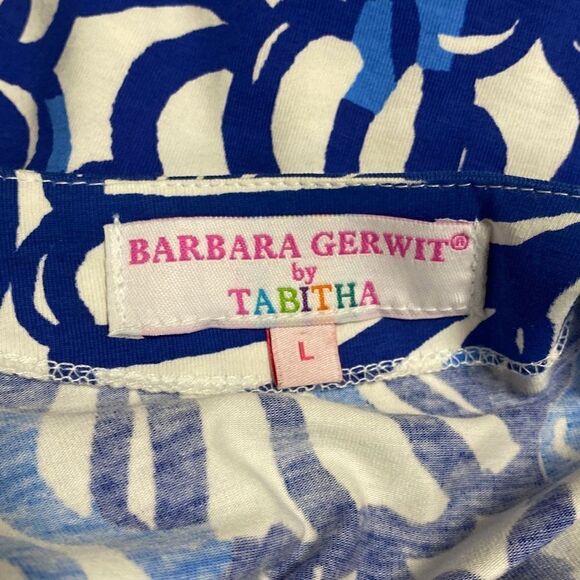 Barbara Gerwit by Tabitha Blue Quarter Sleeve Dress Size Large - Picture 6 of 8